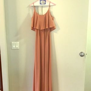 Show me your Mumu maxi dress rustic mauve. Size XS